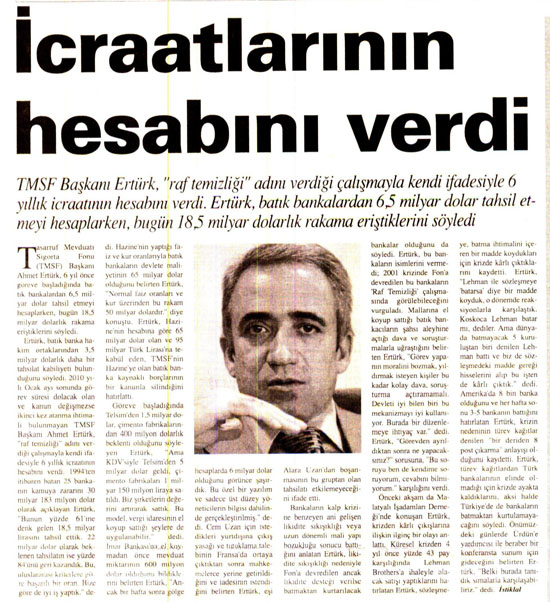 İstiklal Gazetesi // 20.11.2009